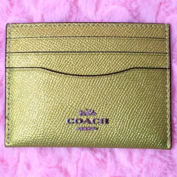 Coach Citrine Card Wallet - Picture 3 of 11